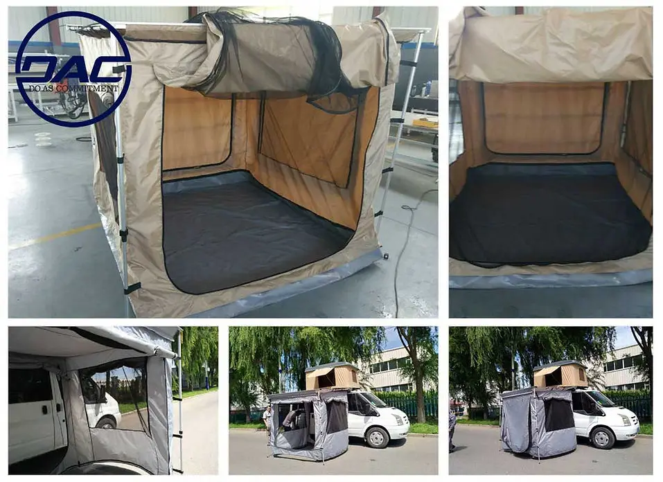 Outdoor Awning tent  Car Side Awning  Annex Room Tent For Car Roof 4X4 Tente De Vo