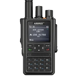 Orignal ABBREE DM-F8 DMR Digital Walkie Talkies Stations Professional Amateur Two Way Radio VHF UHF GPS APRS Ham Two Way Radio