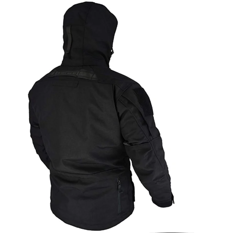 Мужская армейская тактическая куртка с капюшоном и несколькими карманами