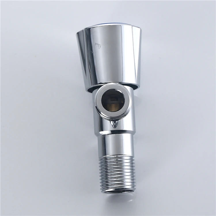 Factory Direct Wholesale Toilet Water Brass Angle Stop Valve 12