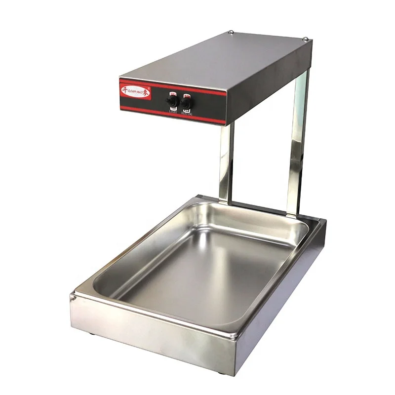 Commercial Electric Heating Insulation Cabinet Food Warmer Potato Chip Warmer Counter