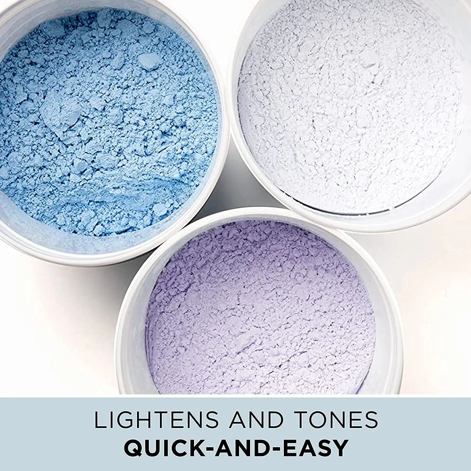 Good quality ammonia free hair color bleaching powder for professional salon use