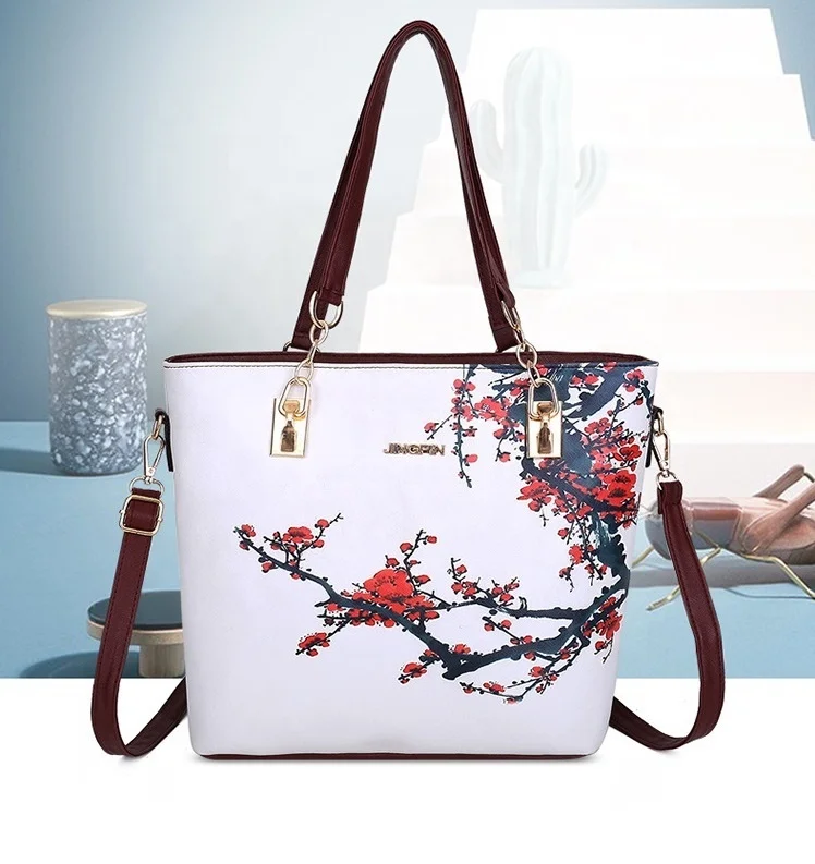 Sac A Main Femme 6 штук PU кожаная сумка-тоут сумка для женщин Роскошные ювелирные изделия Новые кеды с ручным принтом граффити; Стильная через плечо набор