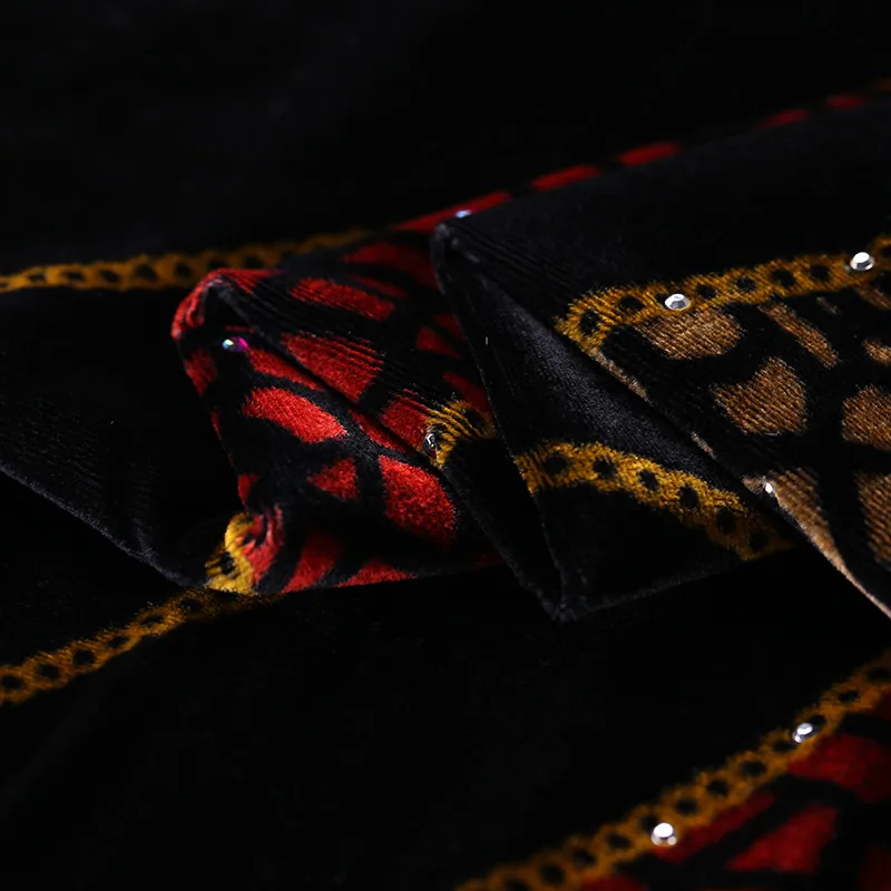 2023 New Coming Vintage Color Silk Velvet Fabric Thick Textile for Luxury Lady Evening Clothes