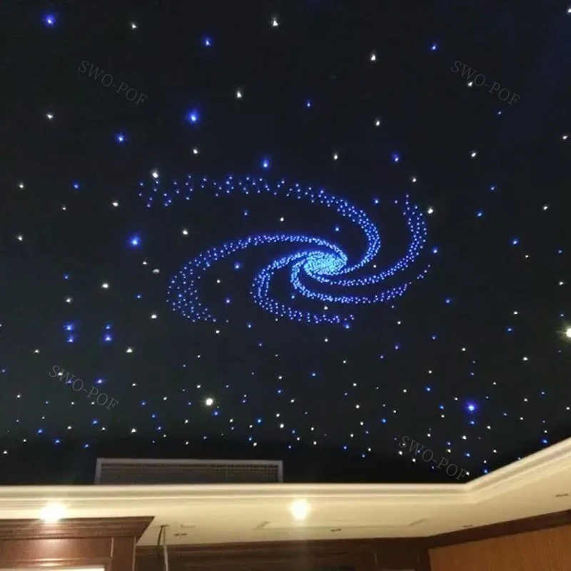 Outdoor fiber optic 1mm*3m*200pcs optical fiber bundle with connector