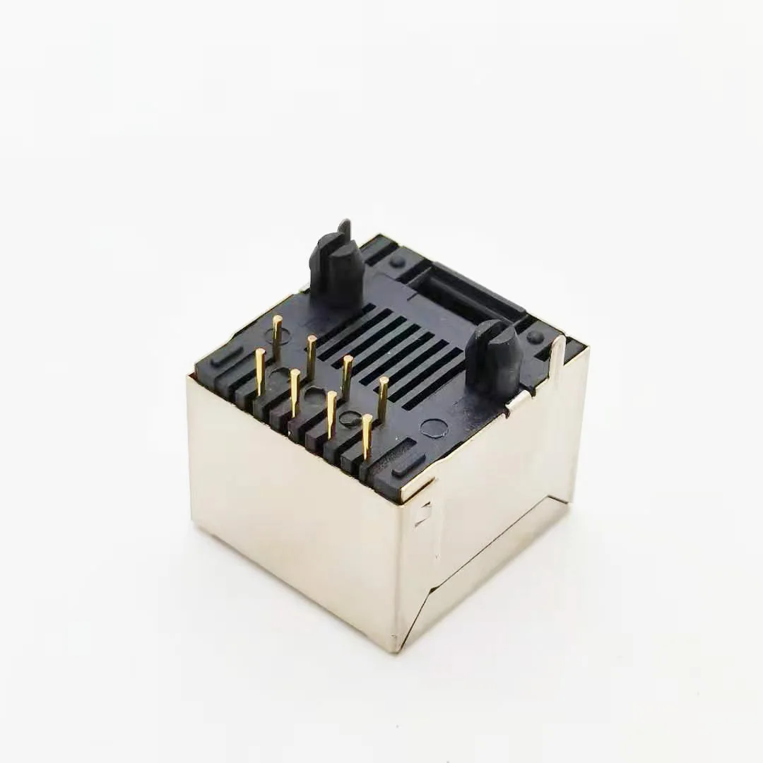 Гнездовой разъем Ethernet, модульный разъем, прямой разъем 8P8C DIP SMT RJ45