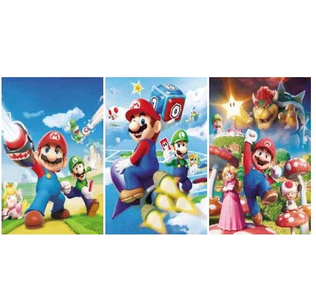 Hot sale new design carton 3D poster cute anime lenticular change effect 3D wall picture of carton image for kids