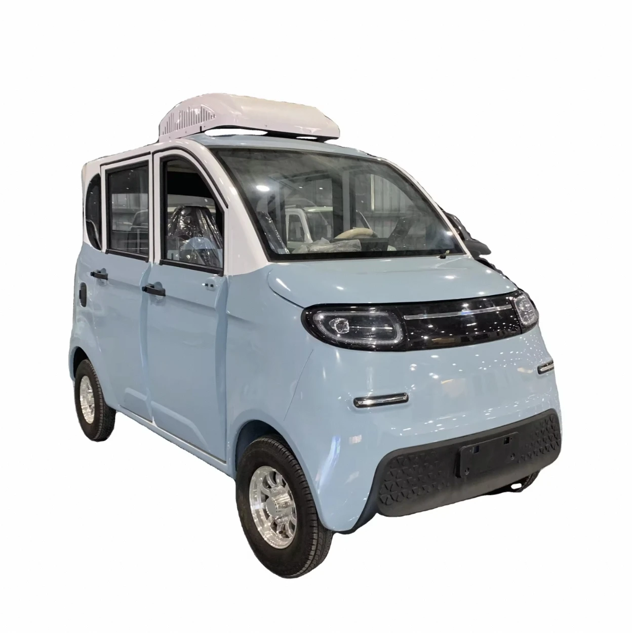 Hot Sale 4-Door 4-Seat Mini EV Car 1500W Low-Speed Electric Vehicle Hot sale 4-door 4-seat mini EV car 1500W-3000w Low-speed EV