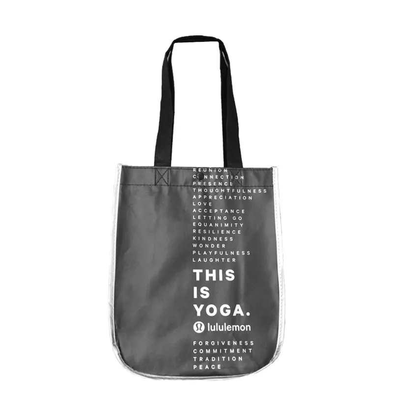 
Durable Non Woven Tote Reusable Foldable Shopping Bag For Lululemon 