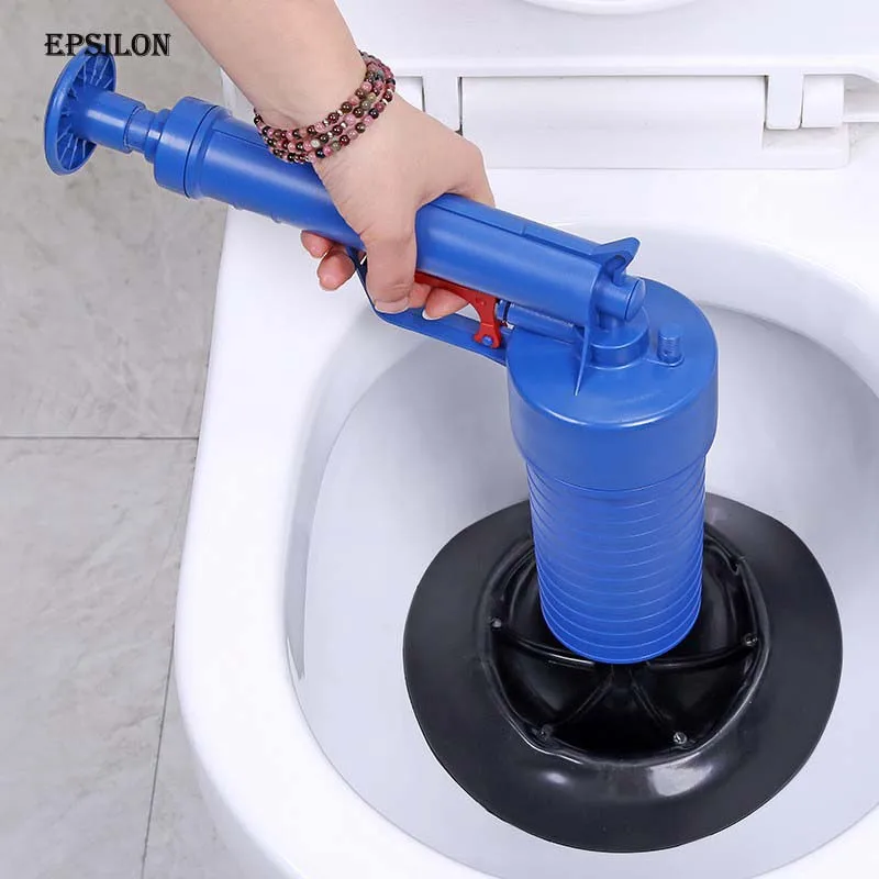 Peaceful Wholesale Hot Sale High Pressure Toilet Plunger Powerful Home Cleaner Air Drain Blaster