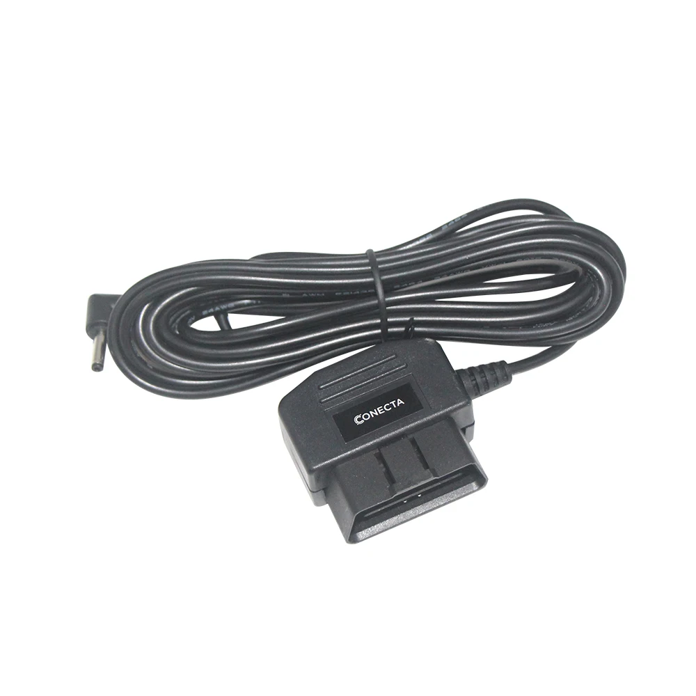 Кабель питания OBD мини-USB-порт OBD2 кабель для Dash-камеры режим Acc с переключателем адаптер зарядного устройства жестким кабелем 12 В на 5