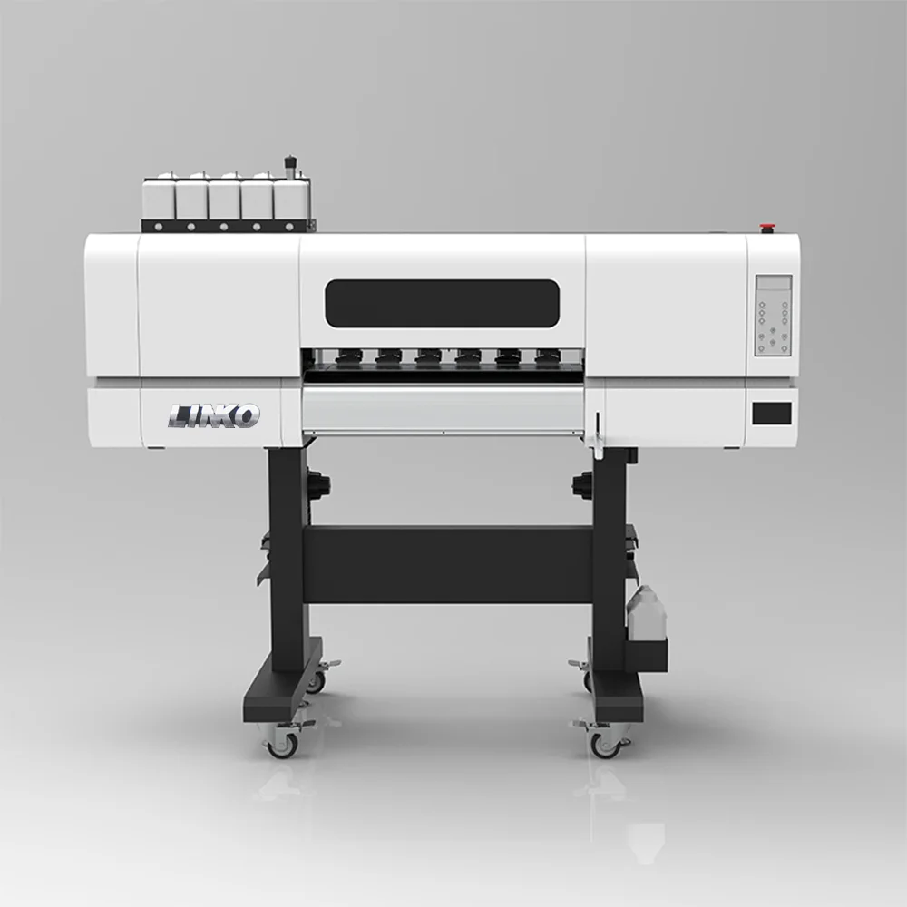 LINKO High Quality 24 Inch DTF Printer Machine New i3200 Dual T-Shirt & Pet Film Tinting 60cm Shaking Powder i3200 DTF Printer