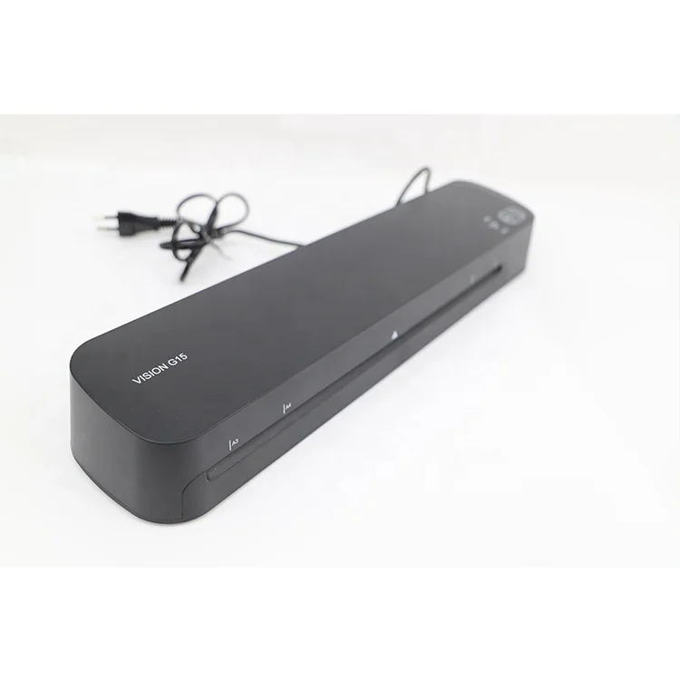 A3 Paper Small Laminating Machine Portable Laminator For Home Office VISION G15-HD-US-10mil
