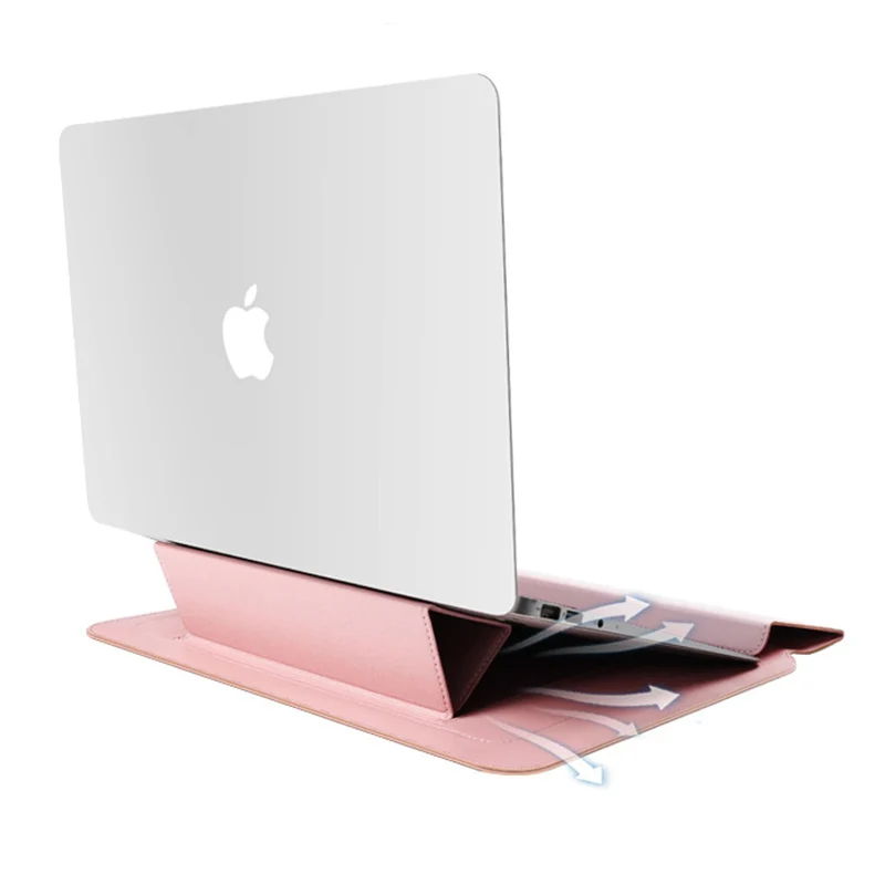 Top Seller Leather Laptop Case Ultra Slim Protective Computer Bag For MacBook