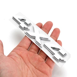 Latest Design Abs Nameplate Electroplating Customize Car 3D Letter Sticker