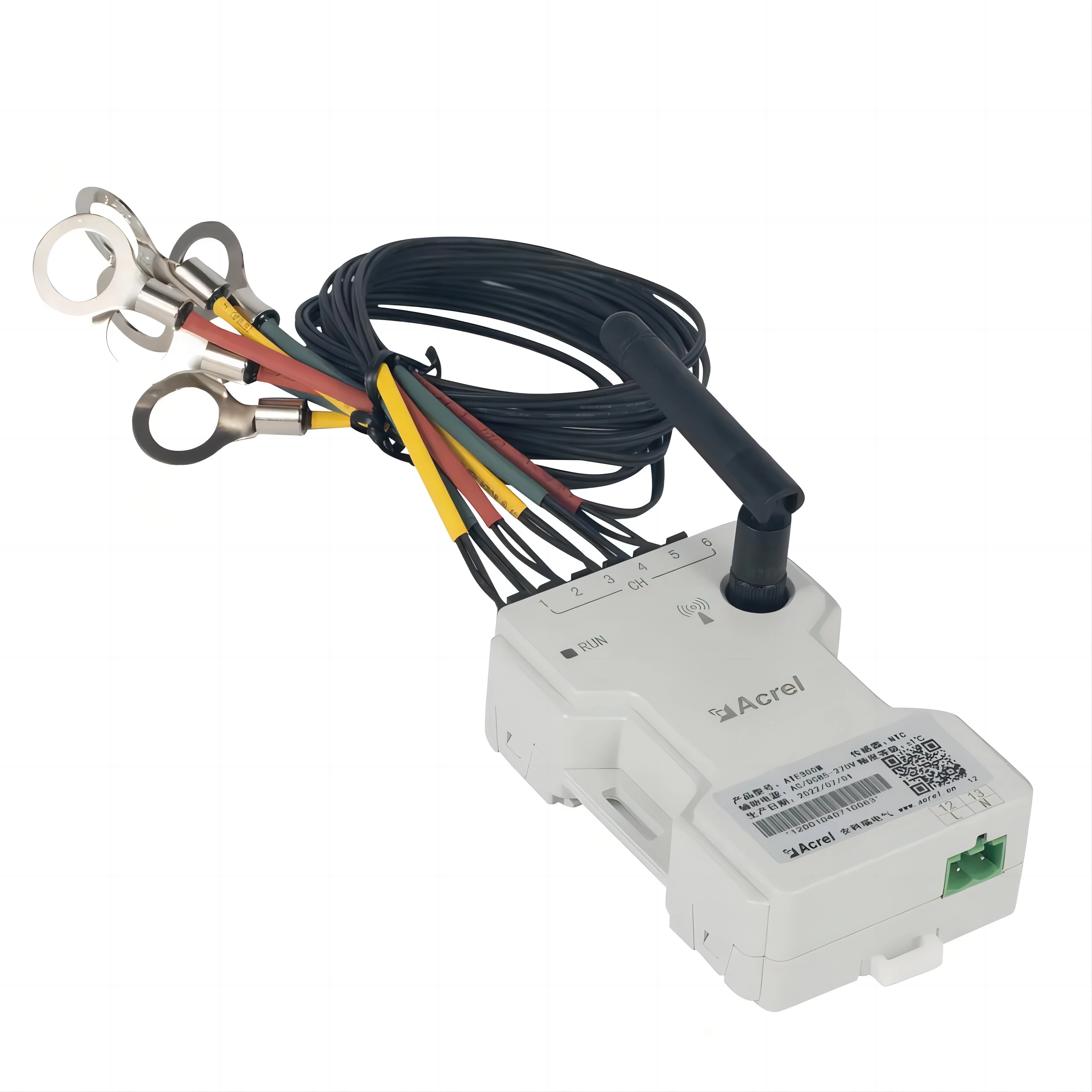 ACREL temperature sensor ATE400 Tied type Passive Wireless Temperature Sensor HV LV Switchgear Busbar