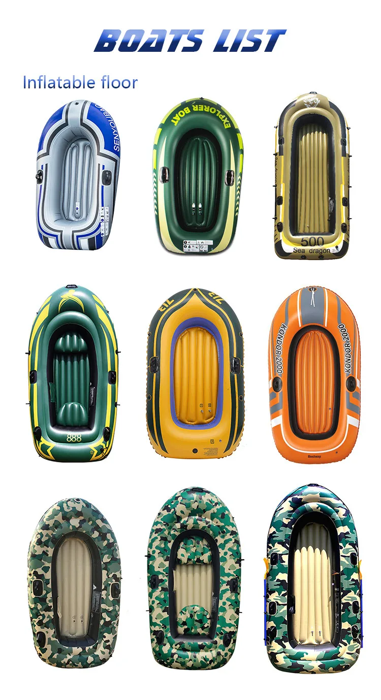 2020 new manufacturer direct sales inflatable boats fishing