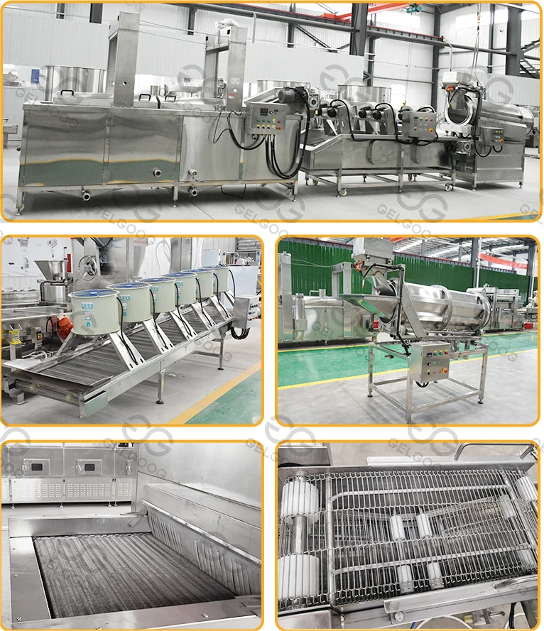 Customized Containers Frozen Halal Fried Popcorn Chicken Line Tempura Popsocket Chicken Nuggets Machine