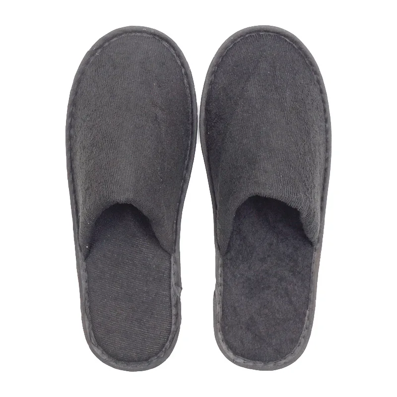 wholesale comfortable disposable sleepers hotel slippers bedroom man woman SPA disposable slipper for hotel