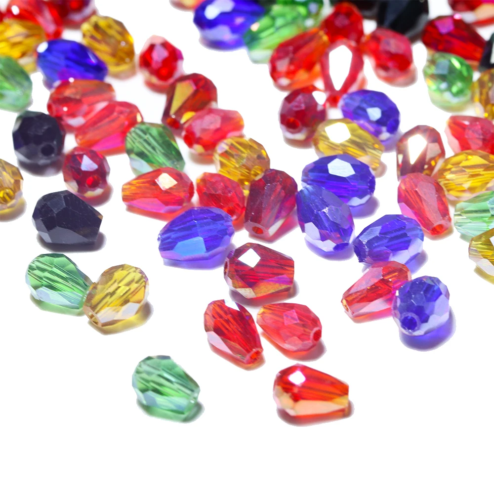 Nail Art Rhinestone Crushed Glass Stones Irregular Beads DIY Necklace Pendant UV Resin Epoxy Mold Fillings Jewelry