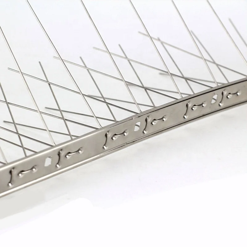 SS 304 Anti Bird Spikes Decorative Bird Spike Stainless Steel Bird Defender Spike