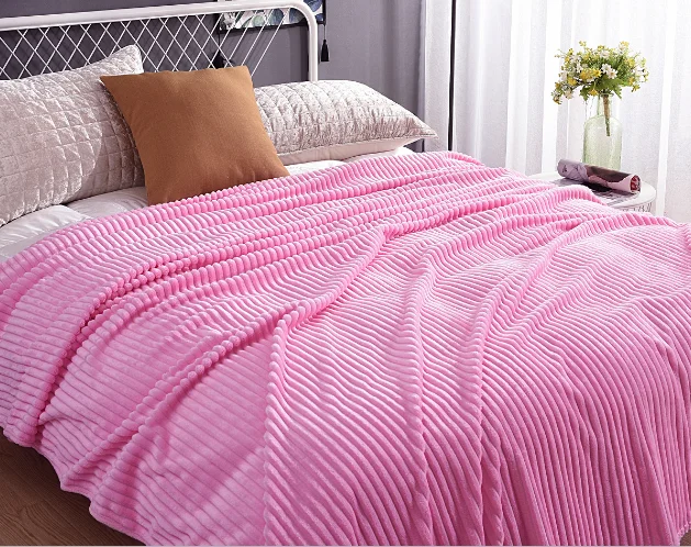 Оптовая продажа, испанское шерпа, вязаное Фланелевое Флисовое одеяло, 100% полиэстер, коралловые фланелевые флисовые одеяла