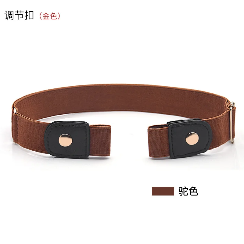 Jeans comfortable invisible adjustable Buckle Free Elastic Stretch Waist Belt ceinture No Buckle for Women jean pants easy belts