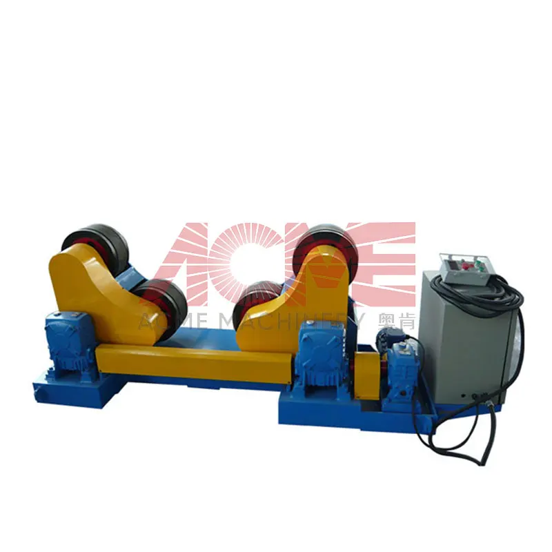 Tank Pipe Welding Turning Rolls Manufacturers 100 Ton Welding Rotator Machine