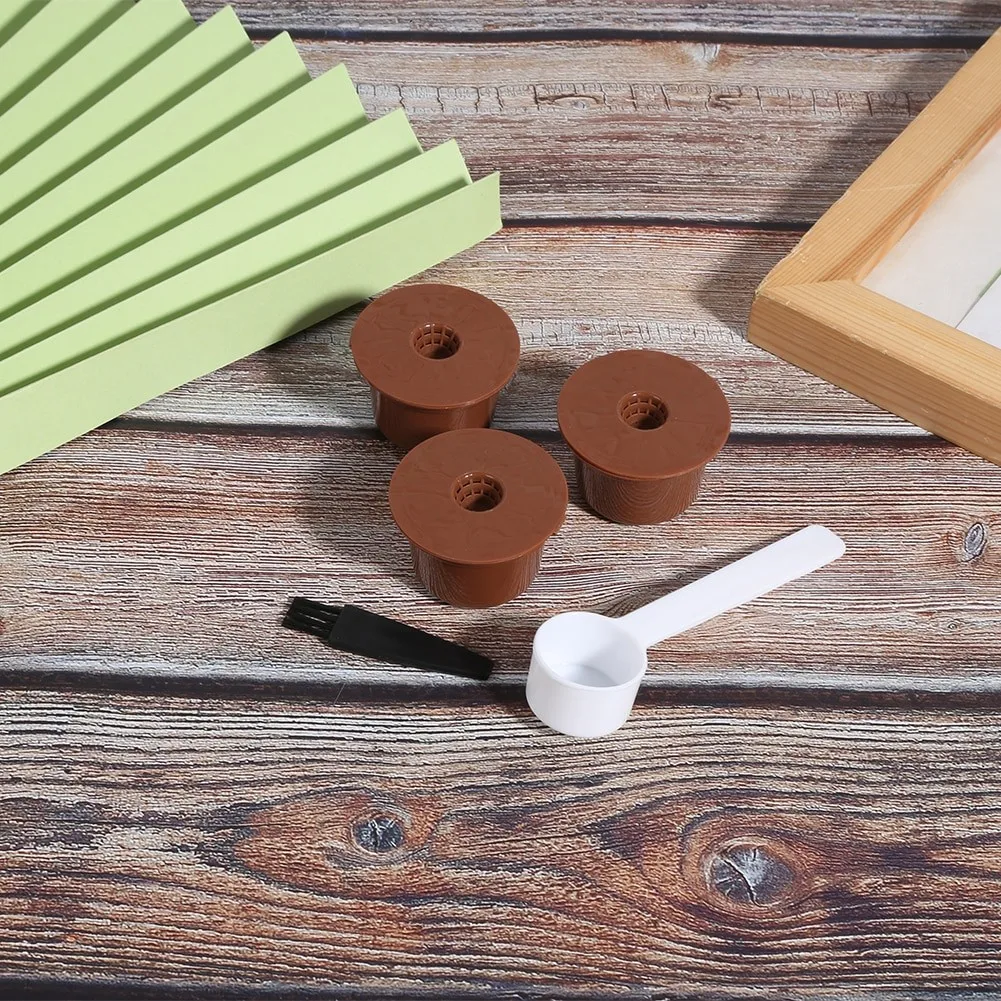 Reusable coffee pods for coffee maker, plastic fit for coffee maker, italian replacement coffee filter/Caffitaly coffee capsule