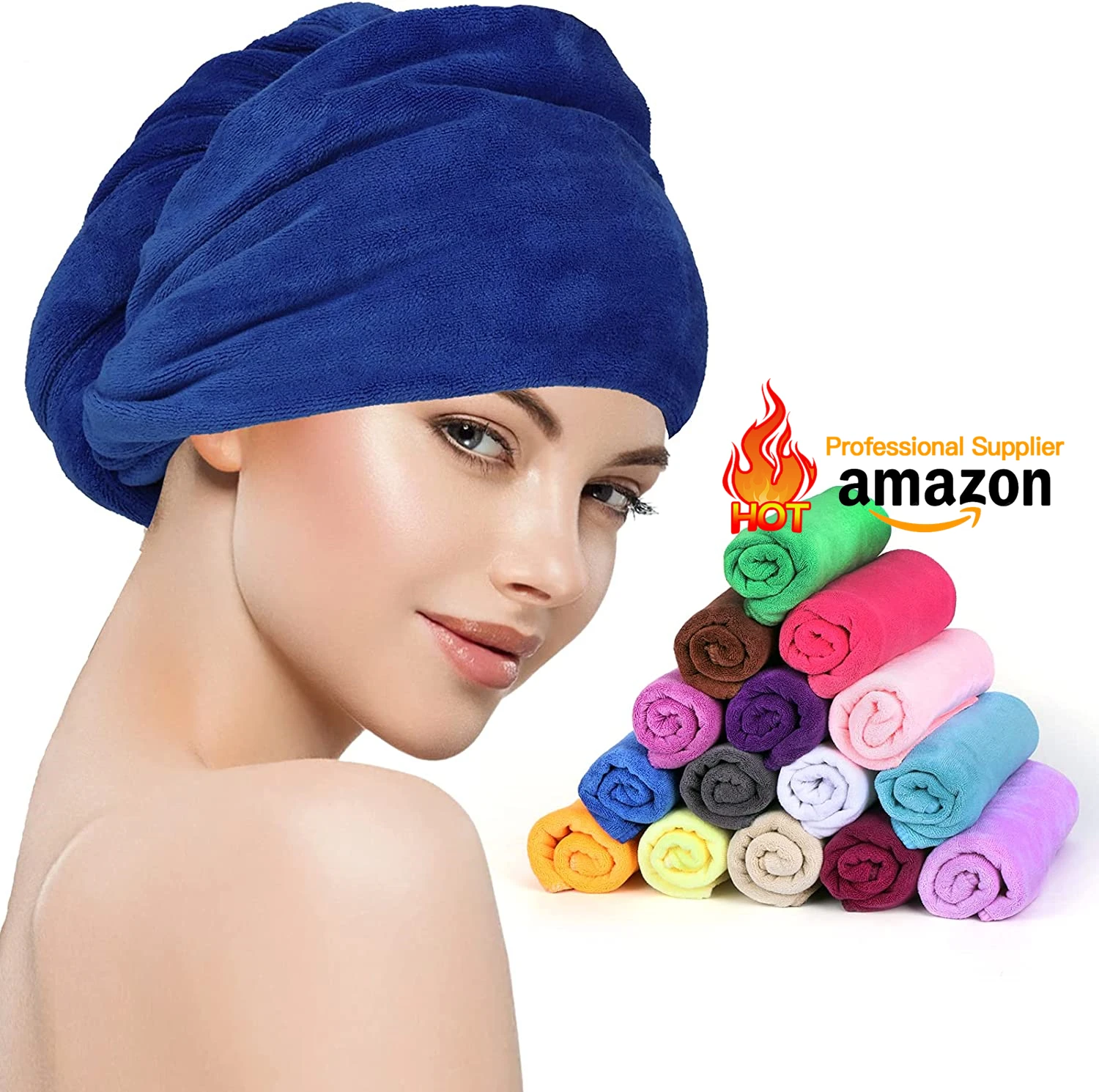 Новый продукт волос быстро сухое полотенце для салон впитывание тряпка с тюрбан