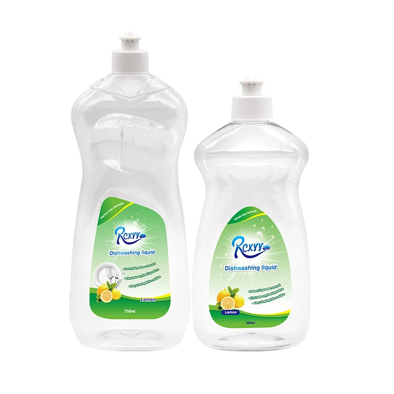 500ml 750ml 1L Commercial brands Dishwasher Cleaning Detergent Kitchen Fruits Scents Neutral Dishwashing Liquid