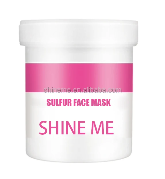 OEM Private Label 1000ml Salon Size Oily And Scar Skin Reduce Redness Anti Acne Sulfur Skin Masque