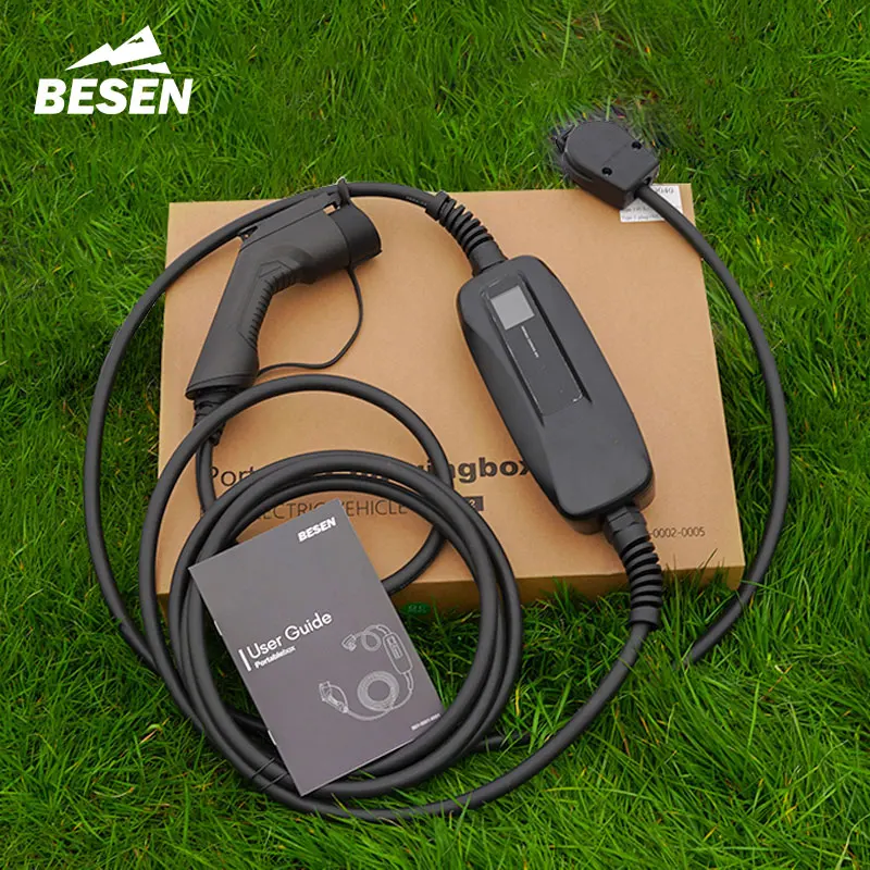BESEN TYPE 1 32A 40A PORTABLE EV CHARGER BOX 8.8kW EV CHARGING EQUIPMENT