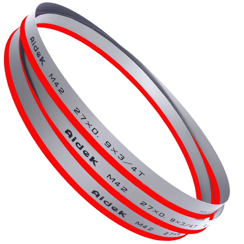 Полотно ленточной пилы, стальная полоса M42, биметаллическое полотно ленточной пилы для ленточной пилы, заточный станок 180 на 1-2/3 на 1/20 дюйма by3/4tpi