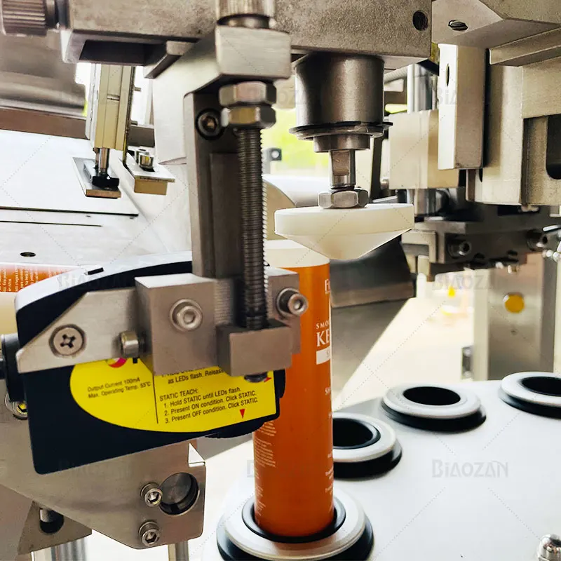 
Full Automatic Ultrasonic Soft Cosmetic Tube Hydrogel filling and sealing machine packing machinery 