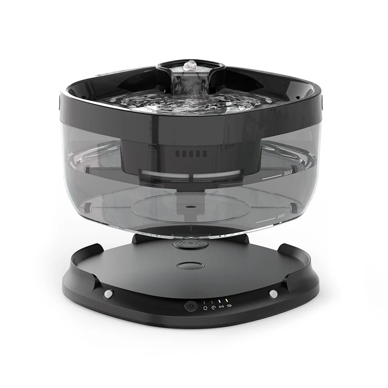 dog cat feeder water dispenser fountain for pet pet drinking cat water dispenser with filter Cat Water Fountain Drinking Bowl