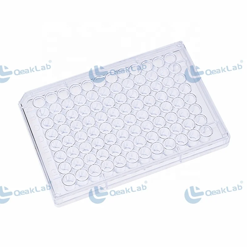 hot sale  good quality clean clear transparent Cell Culture Plate, 384 Well Microplate tissue culture treated