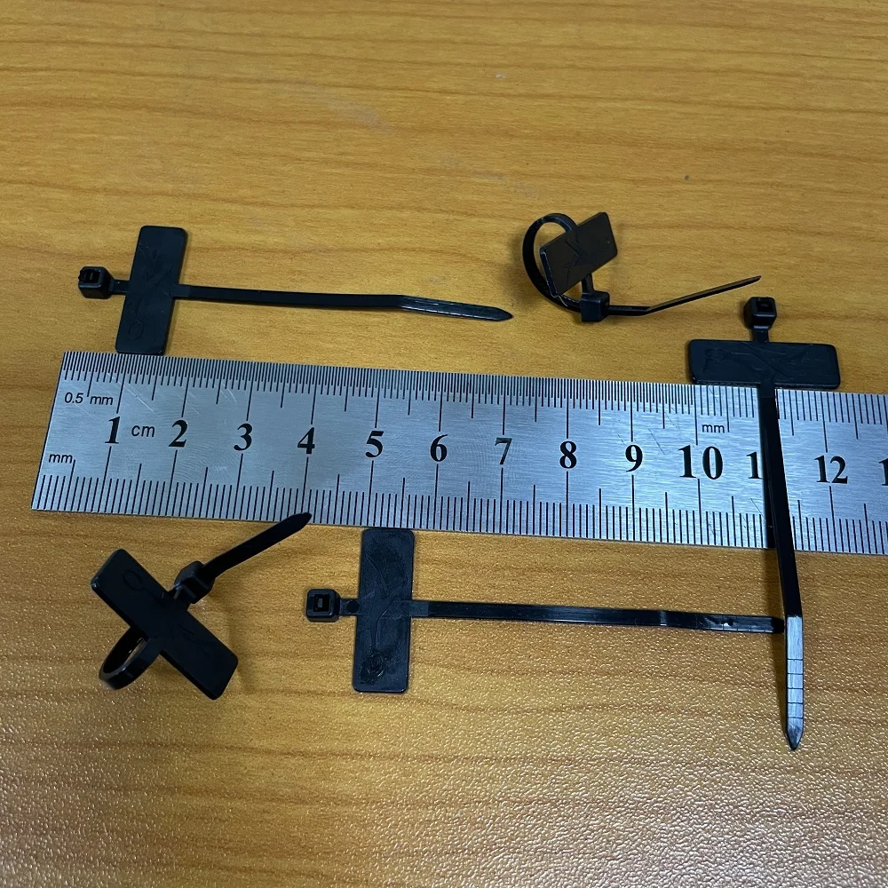 PA66 Marker Cable Ties Factory Direct Price with High Quality Nylon Size Accepted OEM Color Self-locking 2.5x80mm Accept Small