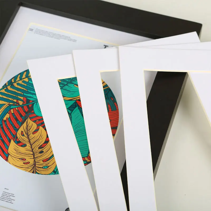 High Quality Paper Photo Frame custom 5x7 8x10 4x6 Sizes Picture Frame Decoration