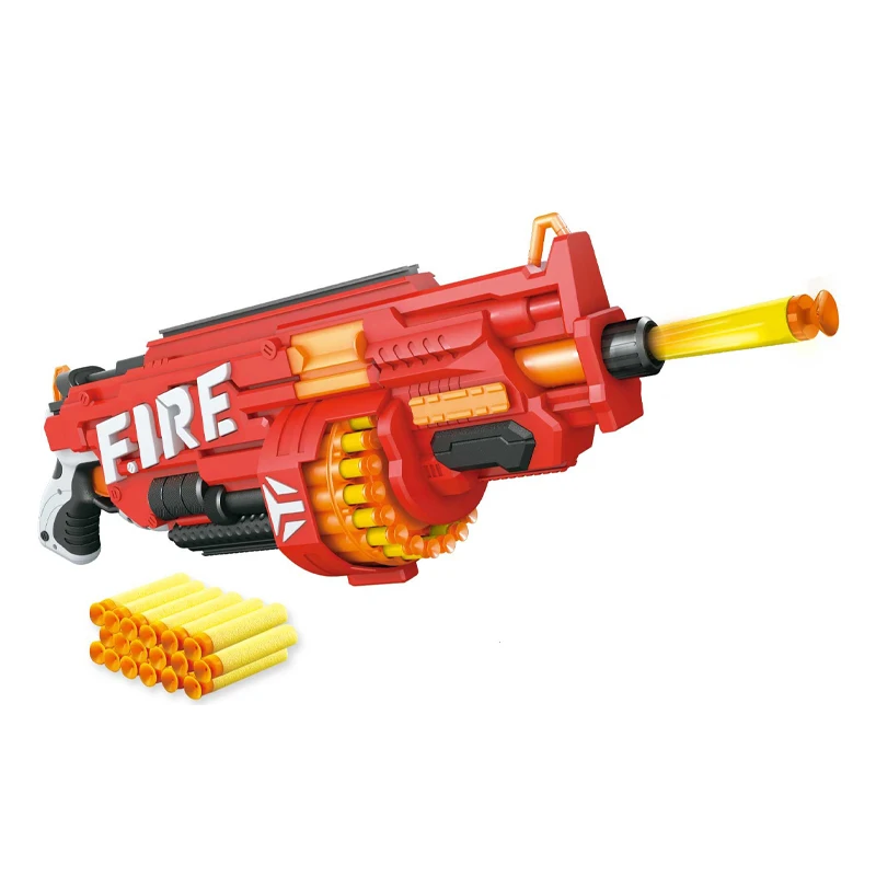 Accessories shooting big gun toys for boys with soft bullet