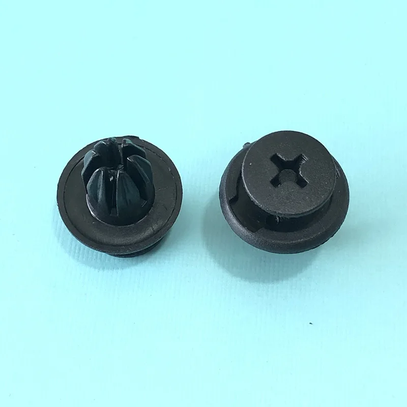 50Pcs 10mm Auto Bumper Fenders Fastener Clips Fit For Volkswagen Audi Hyundai Kia Toyota Honda Nissan Buick Ford Renault Peugeot