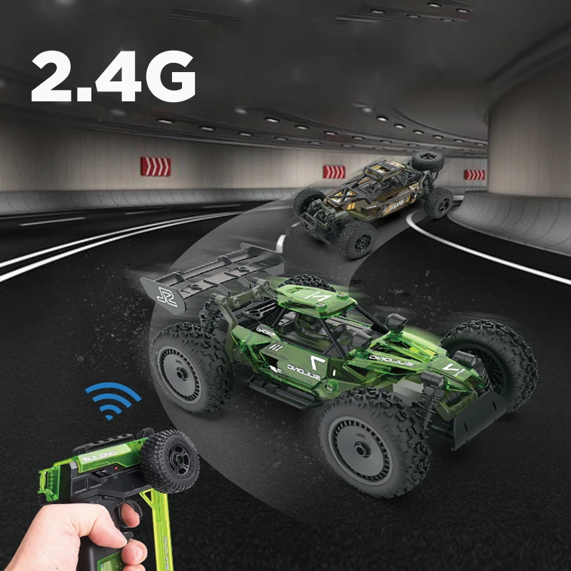 1:18 2.4g 74pcs small part diy assemble rc hand control car toy HN941247