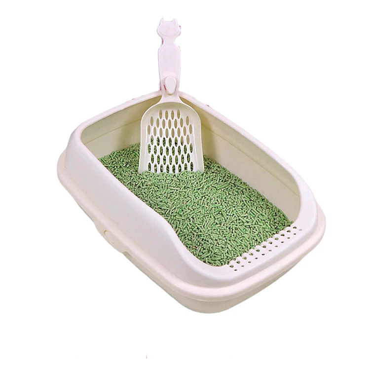 
Best Sale Food Grade Plastic Material Pet Cat Litter Box Sand Basin 