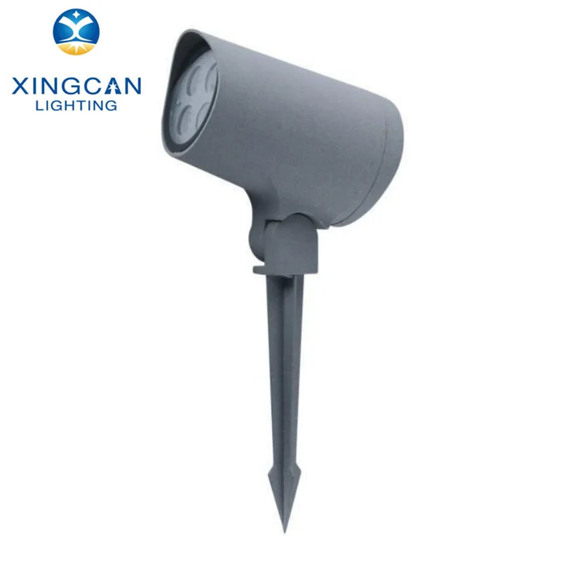 Outdoor led spike garden lamp 4.5W 6w 7 watt 304 Stainless Steel grass Garden Spotlight for Yard Decoration