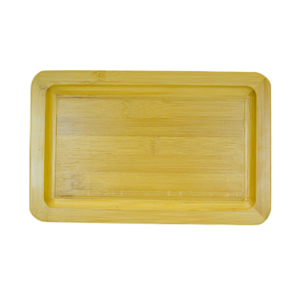 Hot sale custom magnetic tobacco rolling tray bamboo wooden