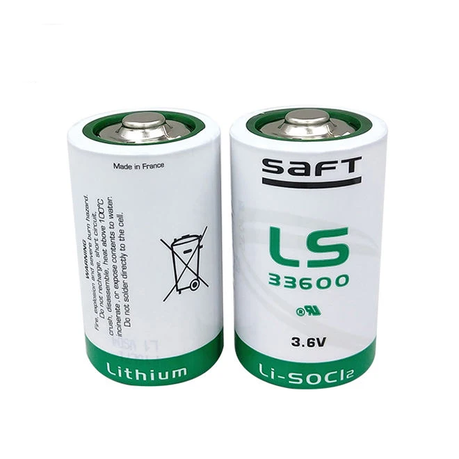 High Power SAFT ls33600 3.6V 17Ah D-Size Lithium ion Battery LS33600