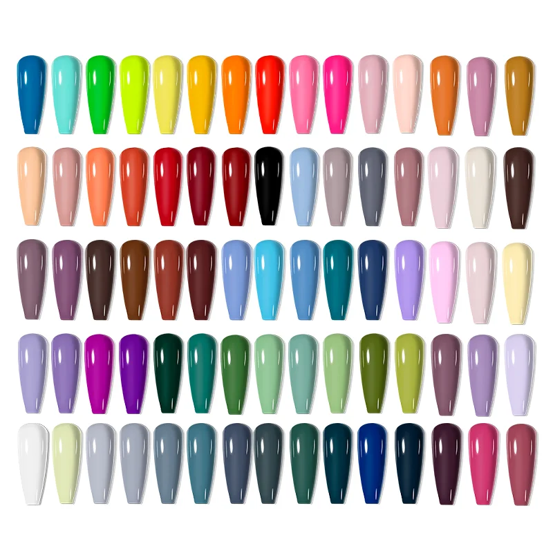 96 Colors Gel Nail Polish OEM Wholesale UV LED Gel Polish Private Label Custom Gel Polish Bottles 15ML
