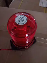 Heavy Duty Vehicles LED Amber Strobe Emergency Flash Beacon,  Magnetic Flashing Forklift Warning Signal Safety Lamp