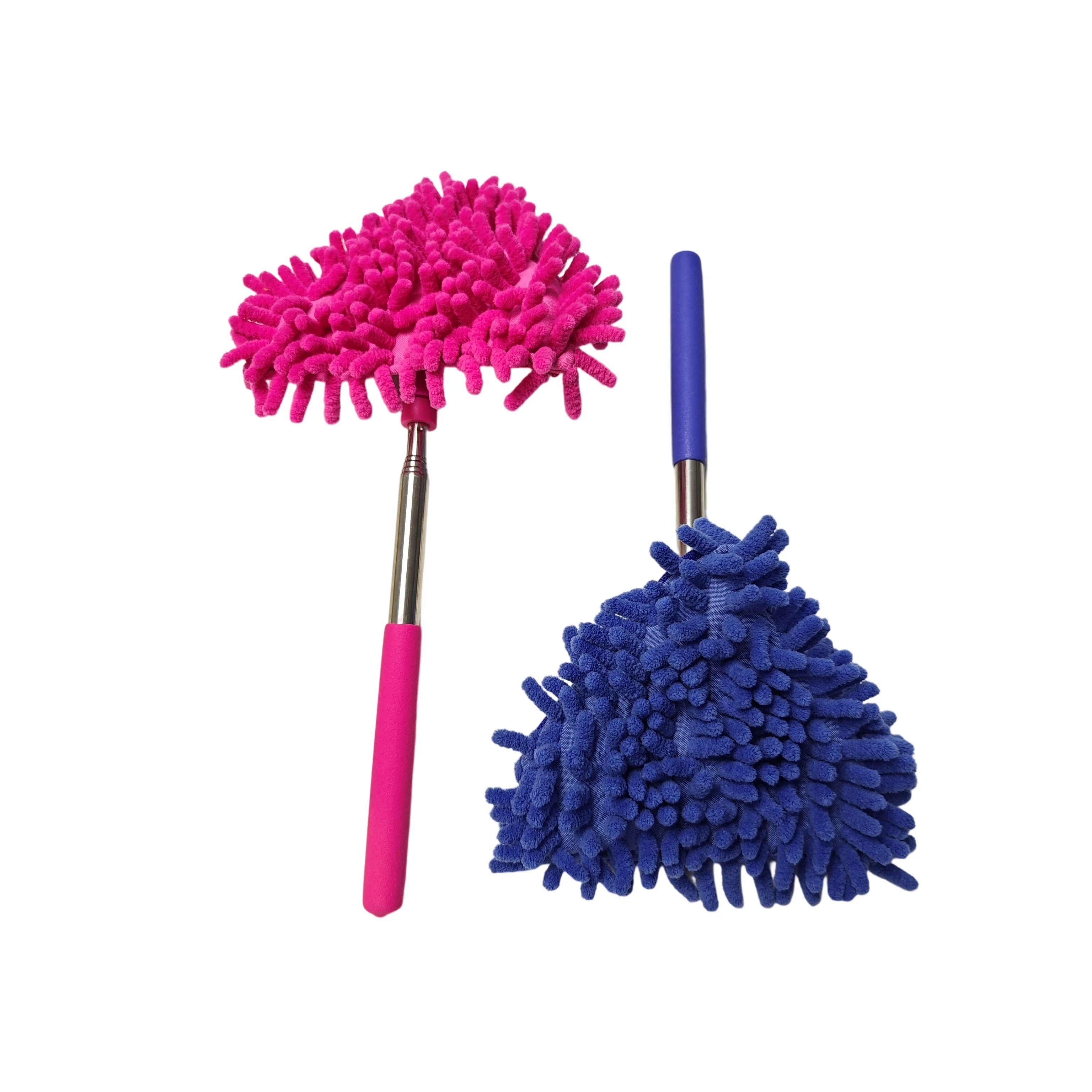 Telescopic Handle Ultrafine Fiber Triangular Mop for Cleaning Ceiling Glass Windows