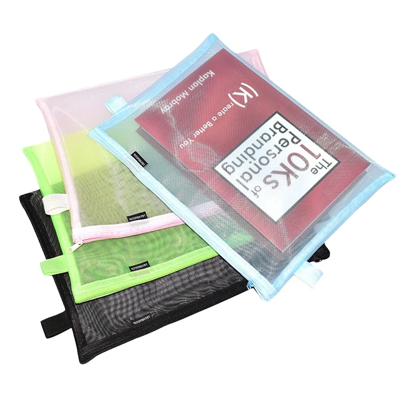 Custom Logo File A4 Size Folders Documents Storage Bag 2022 Portfolio Folder Custom Pu Leather Cover Business Customized Style